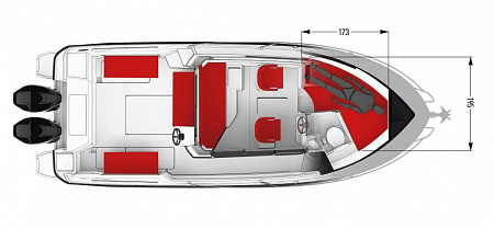 Катер Parker 800 Pilothouse